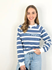 Sweatshirt SW25-00067 Vintage Blue