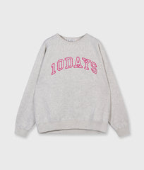 Sweatshirt SW25-00038 Light Grey Statement