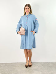 Kleid KD25-00149 Bleached Denim