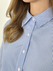 Bluse BL25-00211 Blue Stripes