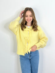 Cardigan CG25-00080 Bow Sunny Yellow