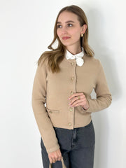 Cardigan CG25 Beige