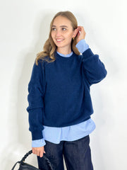 Pullover PL24-00102 Navy