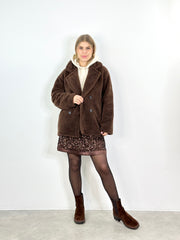 Jacke JK24-00073 Chocolate Teddy