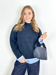 Pullover PL24-00105 Navy