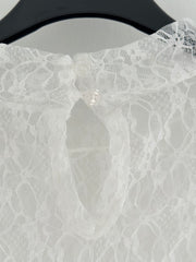 Longsleeve LL25-00050 White Lace