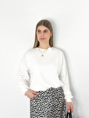 Sweatshirt SW25-00064 White