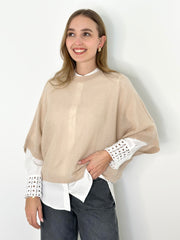 Pullover PL25-00123 Sand