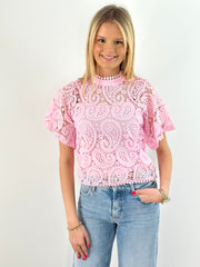 Shirt ST25-00138 Rose Crochet