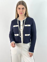 Cardigan CG25-00093 Midnight Blue