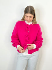 Cardigan CG25-00080 Bow Pink