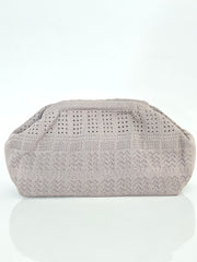 Clutch Taupe Lace