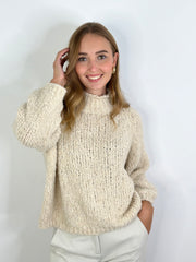 Pullover PL24-00096 Beige