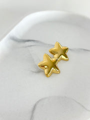 Ohrring Star gold