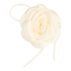 Anstecker Rose Satin Ivory